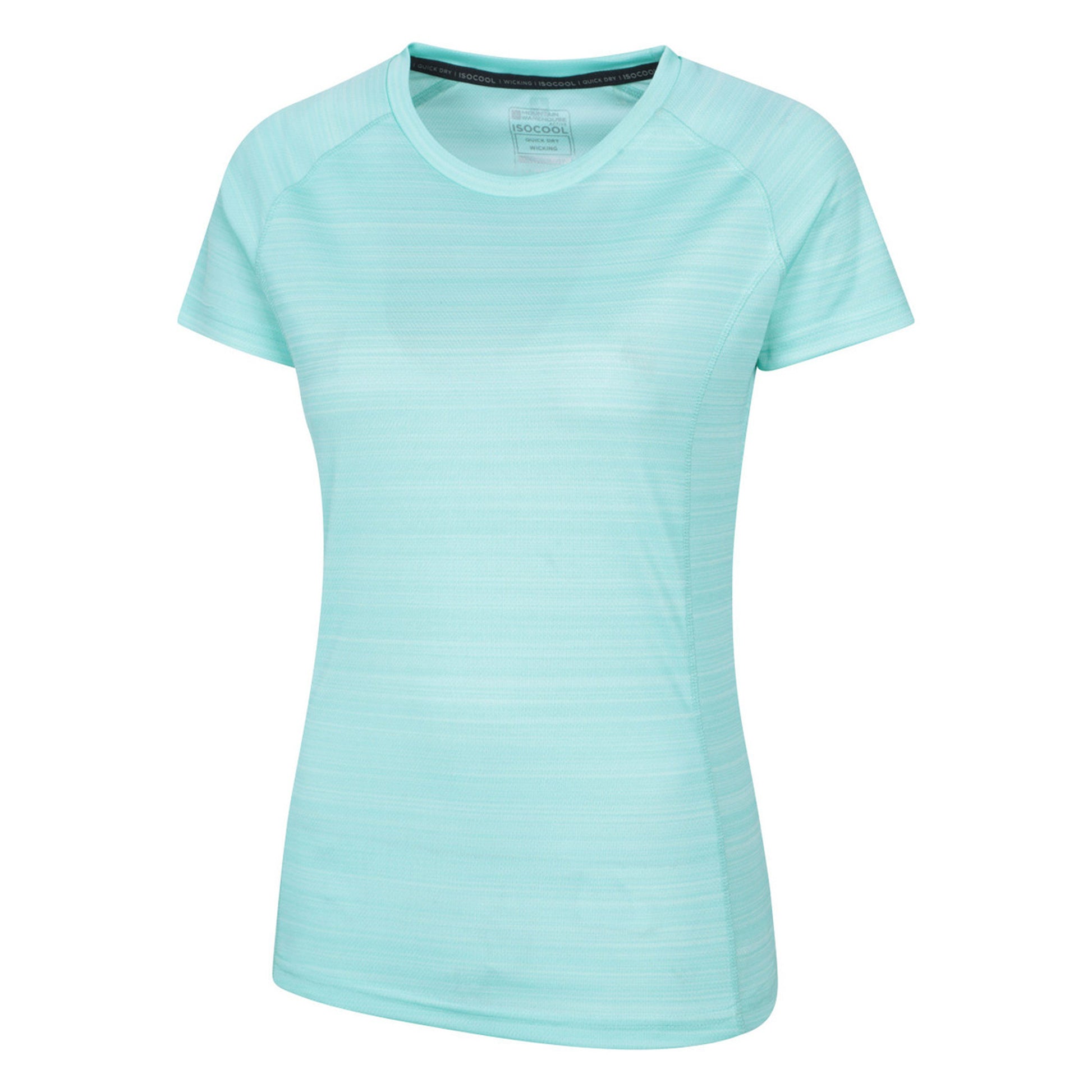 Mint - Lifestyle - Mountain Warehouse Womens-Ladies Endurance Striped T-Shirt