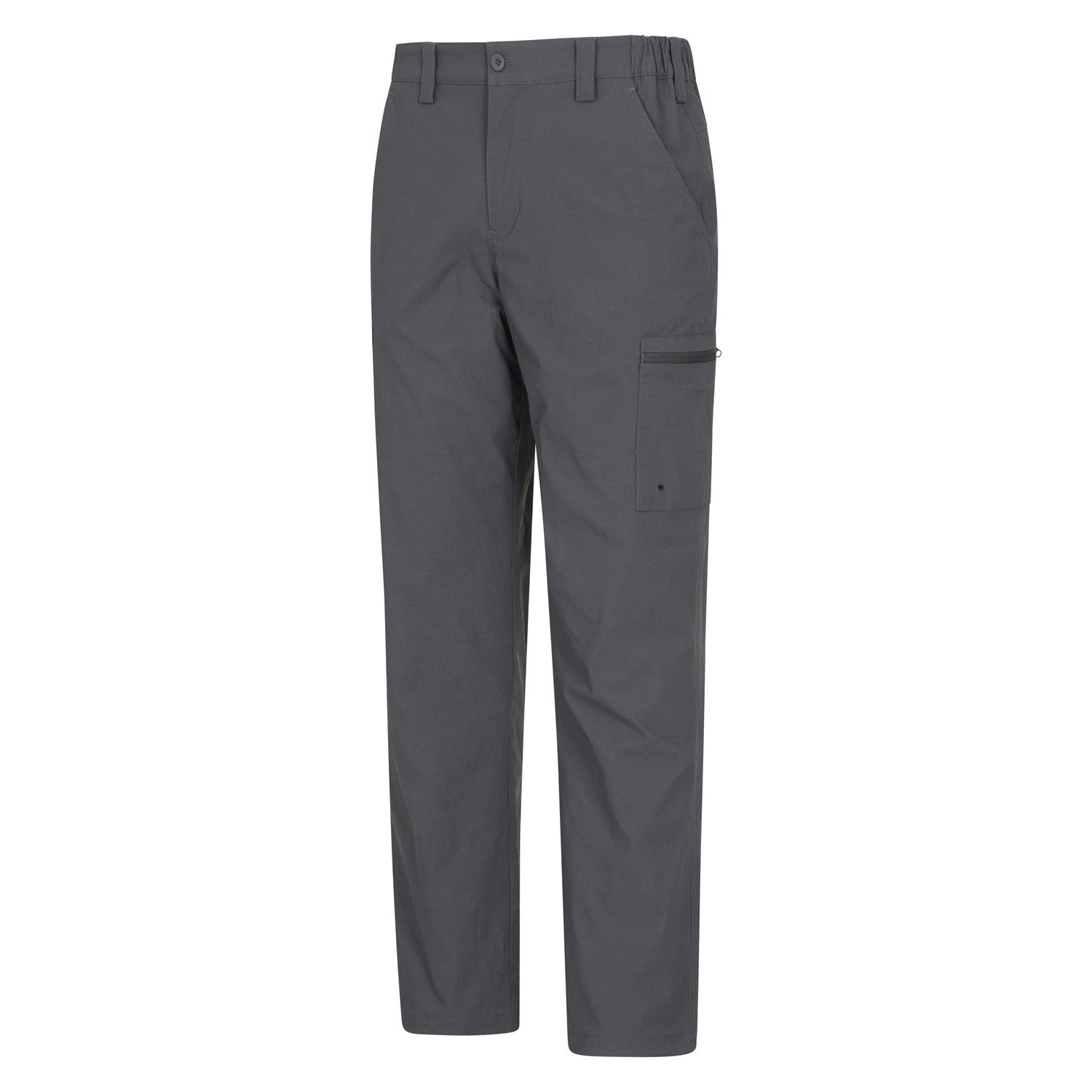 Grey - Side - Mountain Warehouse Mens Stretch Winter Hiking Trousers
