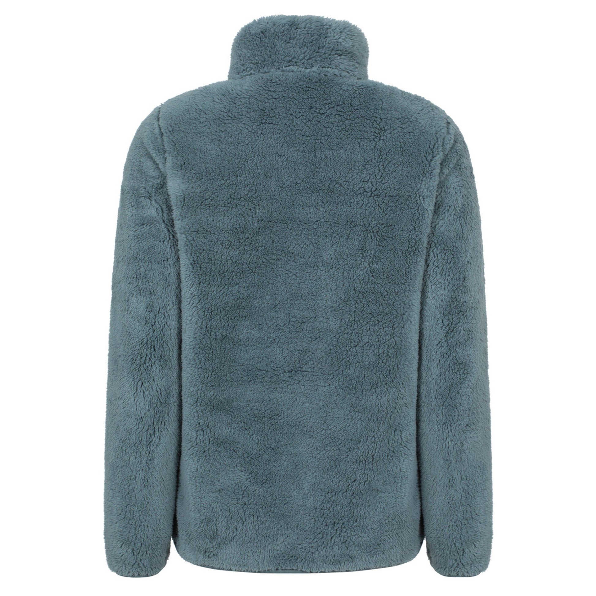 Mint - Back - Mountain Warehouse Womens-Ladies Teddy Fleece Quarter Zip Fleece Top