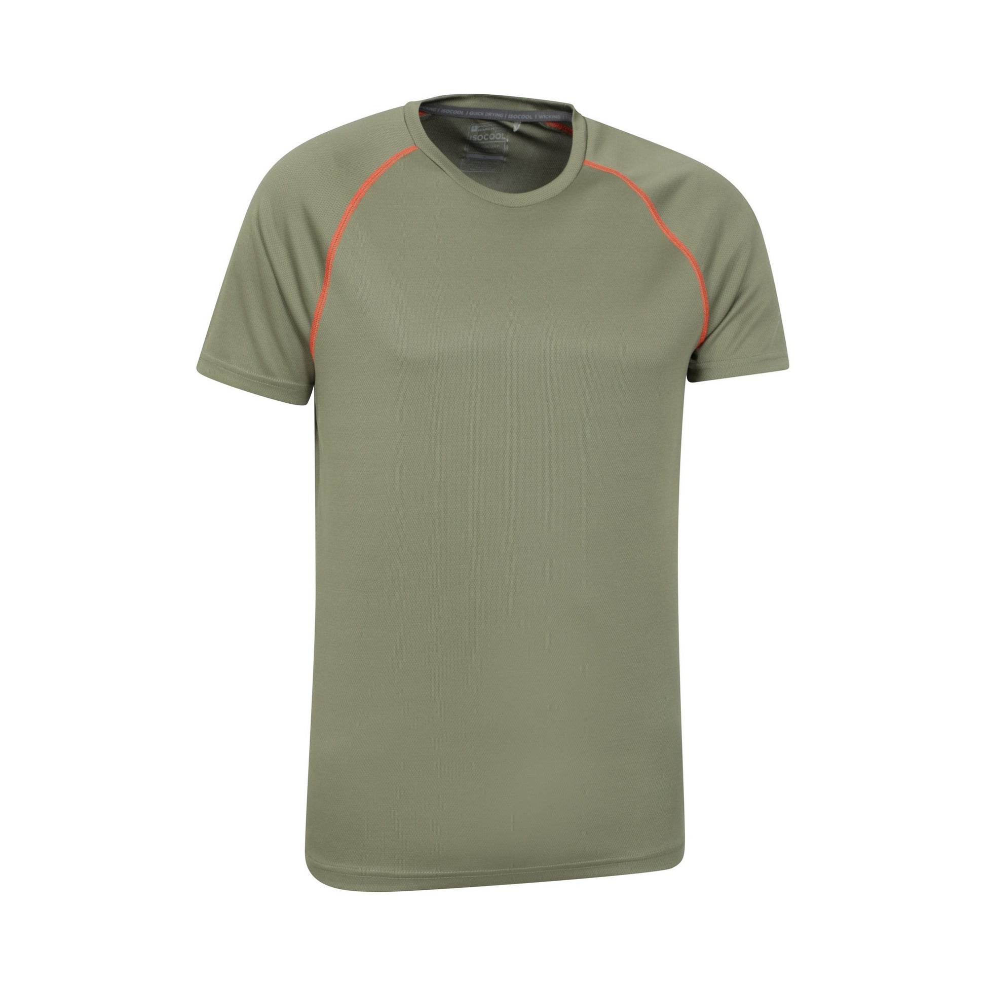 Light Khaki - Lifestyle - Mountain Warehouse Mens Endurance IsoCool T-Shirt