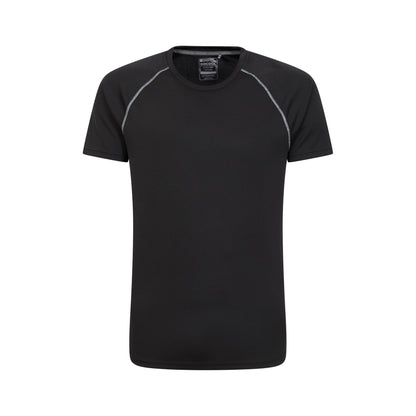 Black - Front - Mountain Warehouse Mens Endurance IsoCool T-Shirt