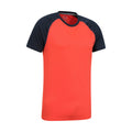 Orange - Side - Mountain Warehouse Mens Endurance IsoCool T-Shirt