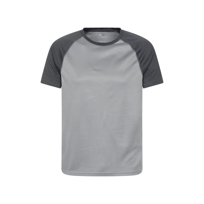 Silver - Front - Mountain Warehouse Mens Endurance IsoCool T-Shirt