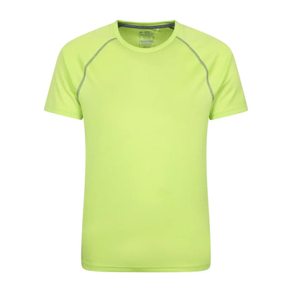 Lime - Front - Mountain Warehouse Mens Endurance IsoCool T-Shirt