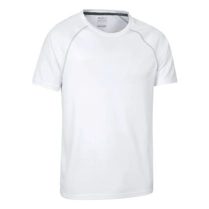 White - Side - Mountain Warehouse Mens Endurance IsoCool T-Shirt