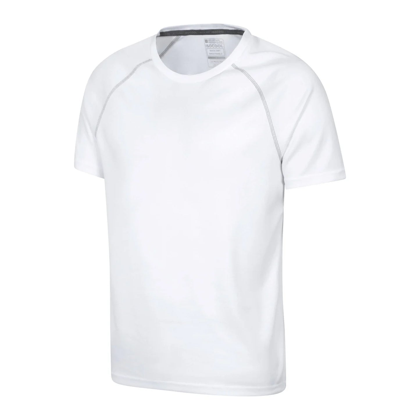 White - Lifestyle - Mountain Warehouse Mens Endurance IsoCool T-Shirt