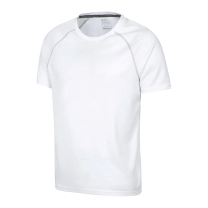 White - Lifestyle - Mountain Warehouse Mens Endurance IsoCool T-Shirt