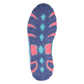 Bright Blue - Pack Shot - Mountain Warehouse Childrens-Kids Bolt Waterproof Trainers