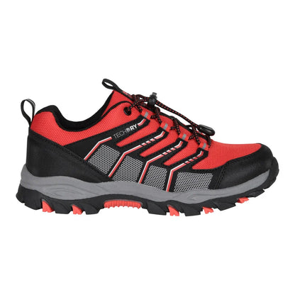 Active Red - Side - Mountain Warehouse Childrens-Kids Bolt Waterproof Trainers