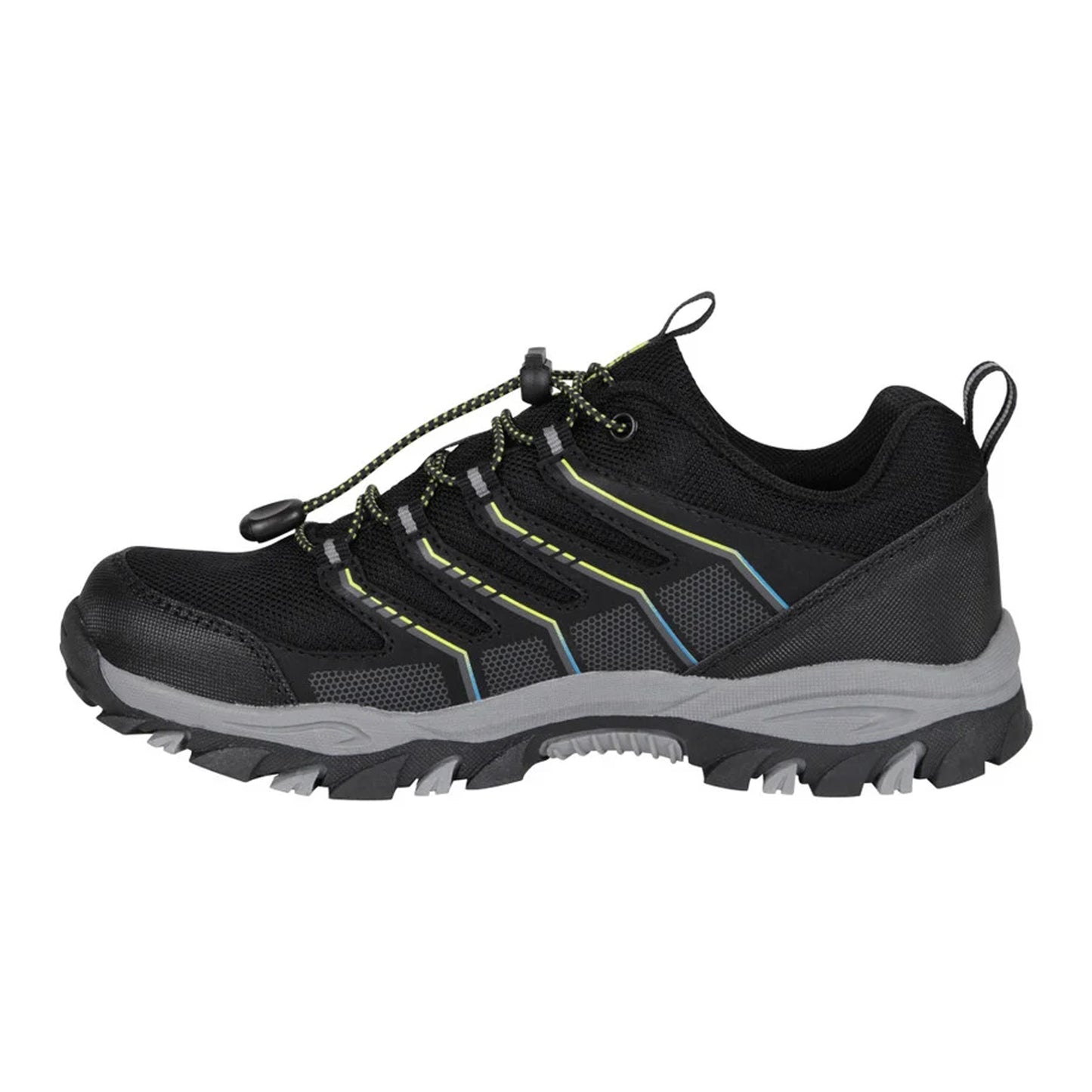 Black - Lifestyle - Mountain Warehouse Childrens-Kids Bolt Waterproof Trainers