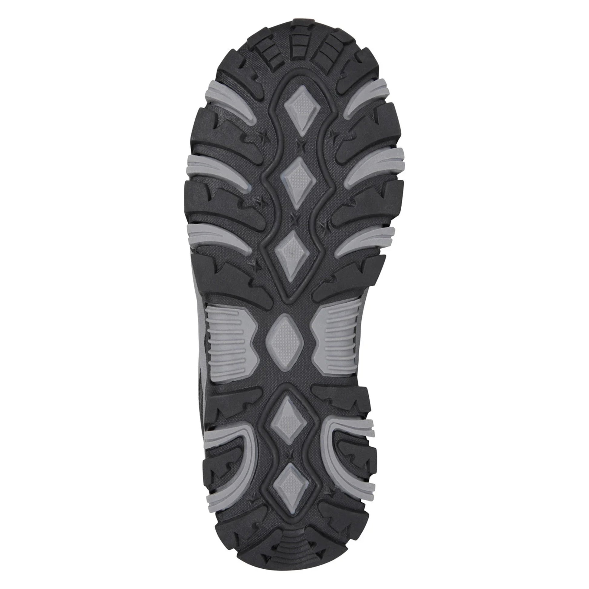 Black - Pack Shot - Mountain Warehouse Childrens-Kids Bolt Waterproof Trainers