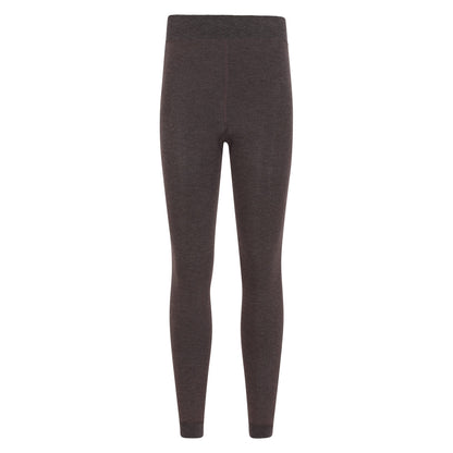 Taupe - Front - Mountain Warehouse Womens-Ladies Fluffy Fleece Lined Thermal Leggings