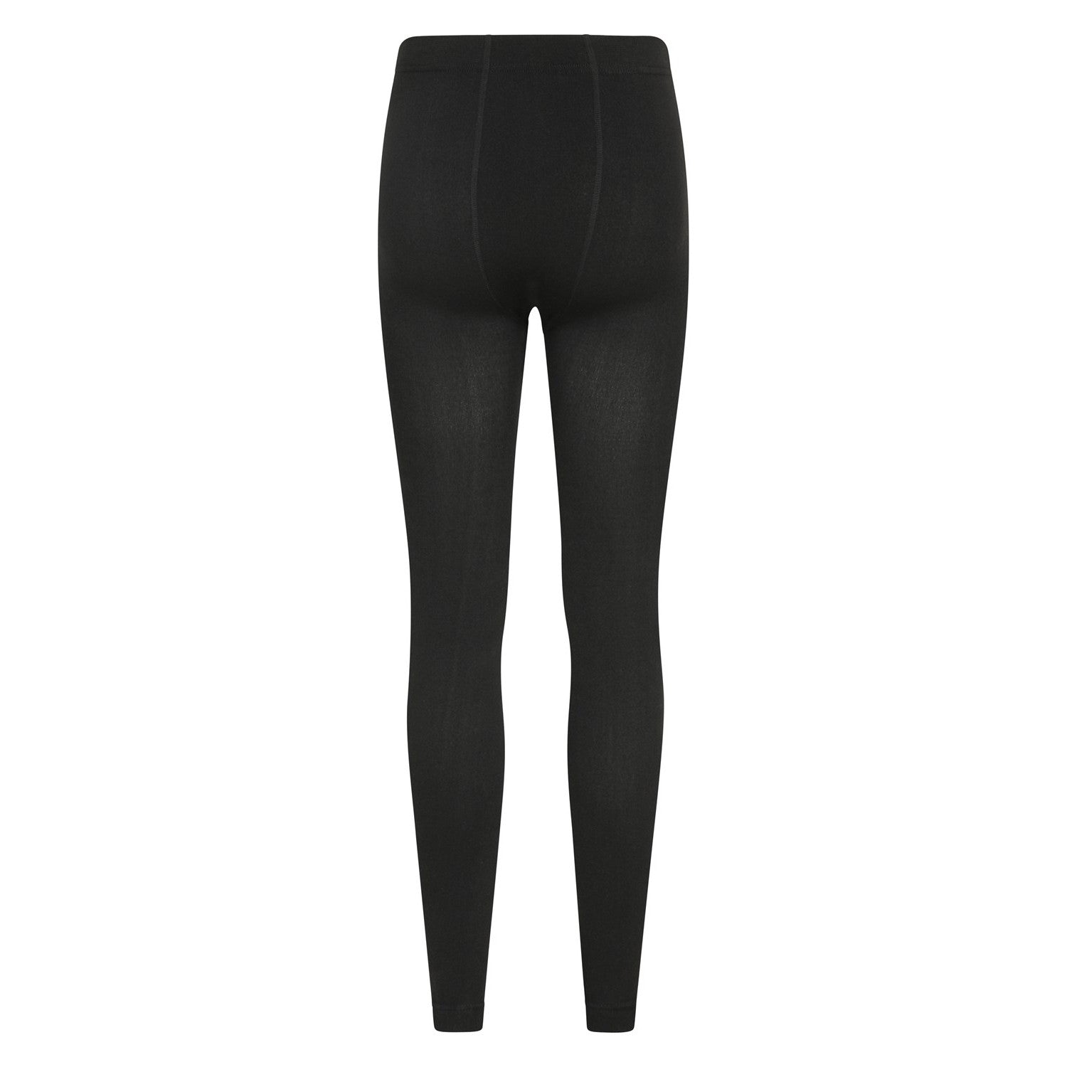 Black - Back - Mountain Warehouse Womens-Ladies Fluffy Fleece Lined Thermal Leggings