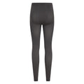 Grey - Back - Mountain Warehouse Womens-Ladies Fluffy Fleece Lined Thermal Leggings