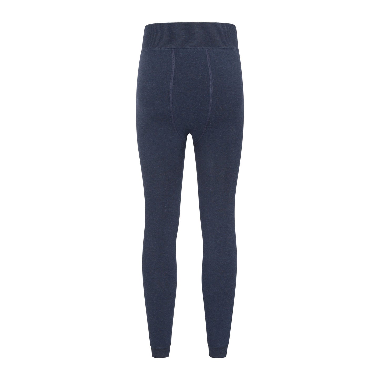 Navy - Back - Mountain Warehouse Womens-Ladies Fluffy Fleece Lined Thermal Leggings