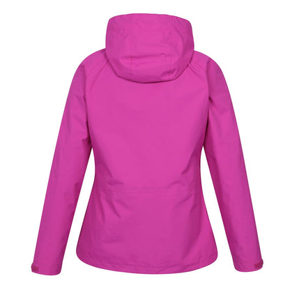 Bright Pink - Back - Mountain Warehouse Womens-Ladies Thunderstorm II 3 in 1 Waterproof Jacket