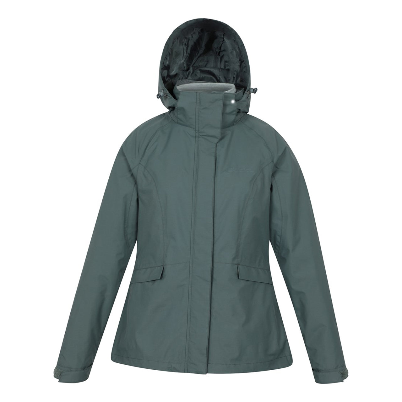 Light Khaki - Front - Mountain Warehouse Womens-Ladies Thunderstorm II 3 in 1 Waterproof Jacket