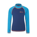 Blue - Front - Mountain Warehouse Childrens-Kids Long-Sleeved Rash Top