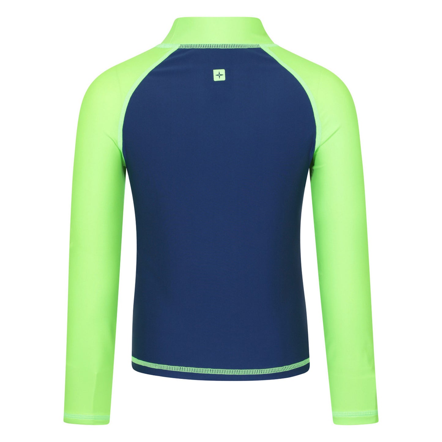 Green - Back - Mountain Warehouse Childrens-Kids Long-Sleeved Rash Top