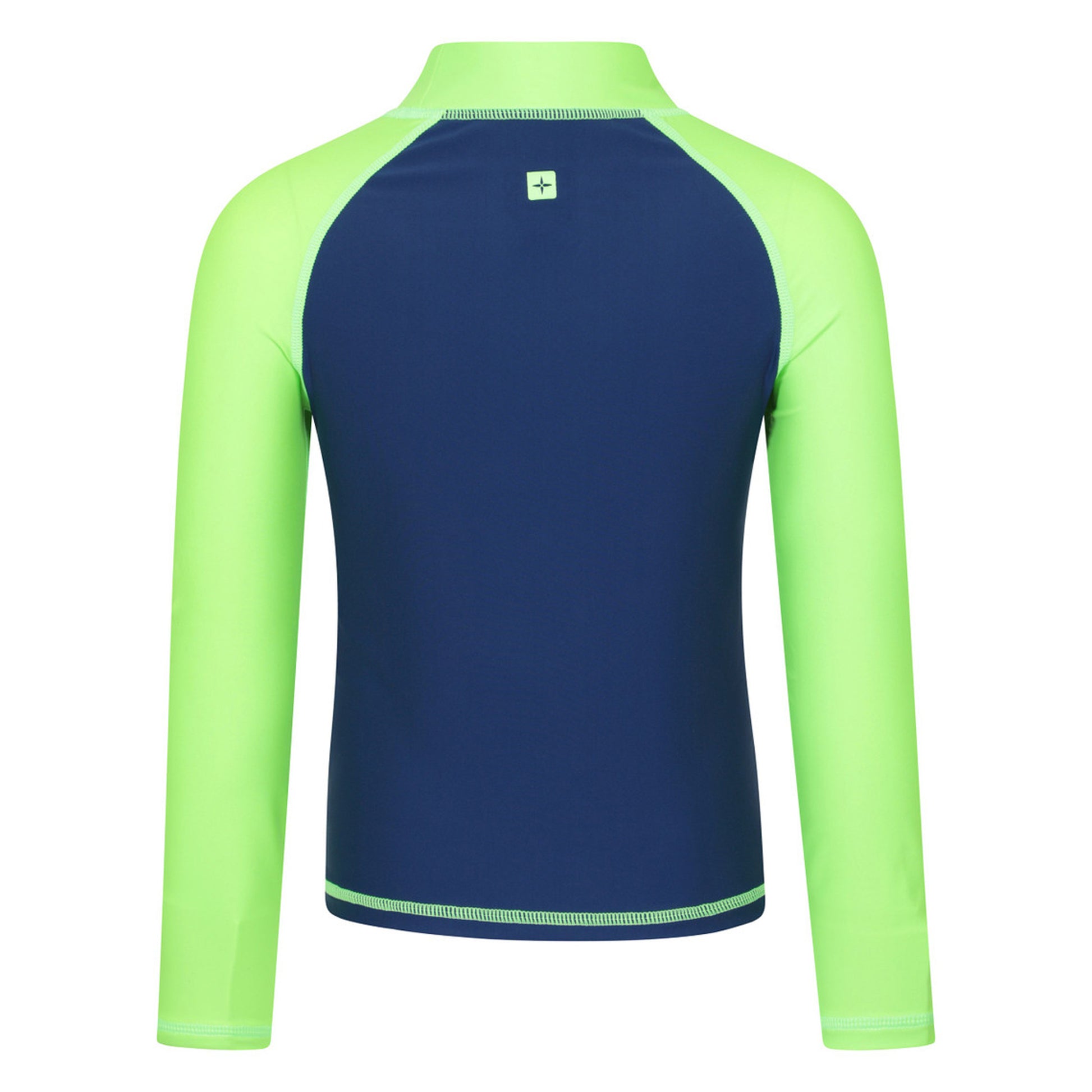 Green - Back - Mountain Warehouse Childrens-Kids Long-Sleeved Rash Top