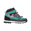 Teal - Lifestyle - Mountain Warehouse Childrens-Kids Scale Waterproof Walking Boots