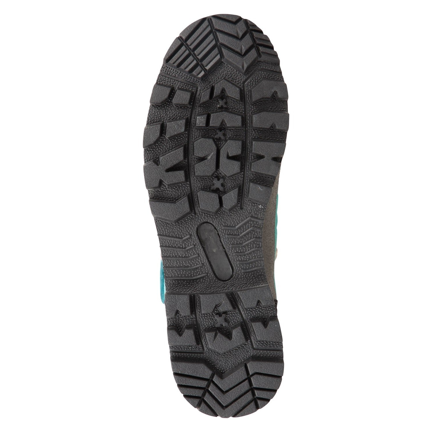 Teal - Close up - Mountain Warehouse Childrens-Kids Scale Waterproof Walking Boots