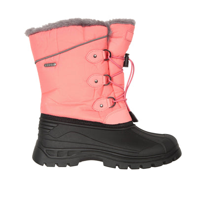 Coral - Back - Mountain Warehouse Childrens-Kids Whistler Adaptive Snow Boots