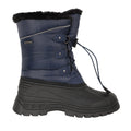 Navy - Back - Mountain Warehouse Childrens-Kids Whistler Adaptive Snow Boots