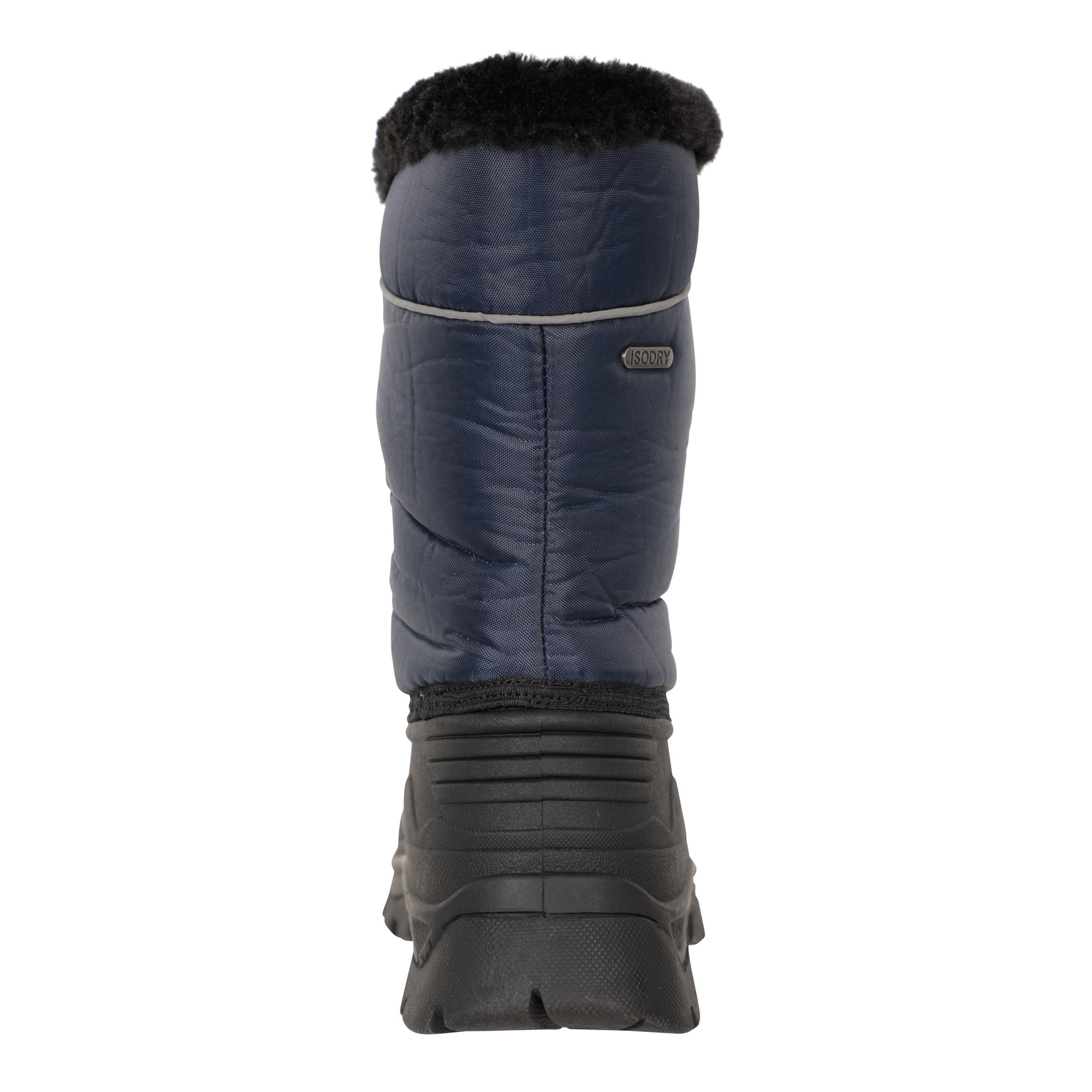 Navy - Side - Mountain Warehouse Childrens-Kids Whistler Adaptive Snow Boots
