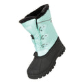 Light Blue - Side - Mountain Warehouse Childrens-Kids Whistler Adaptive Snow Boots