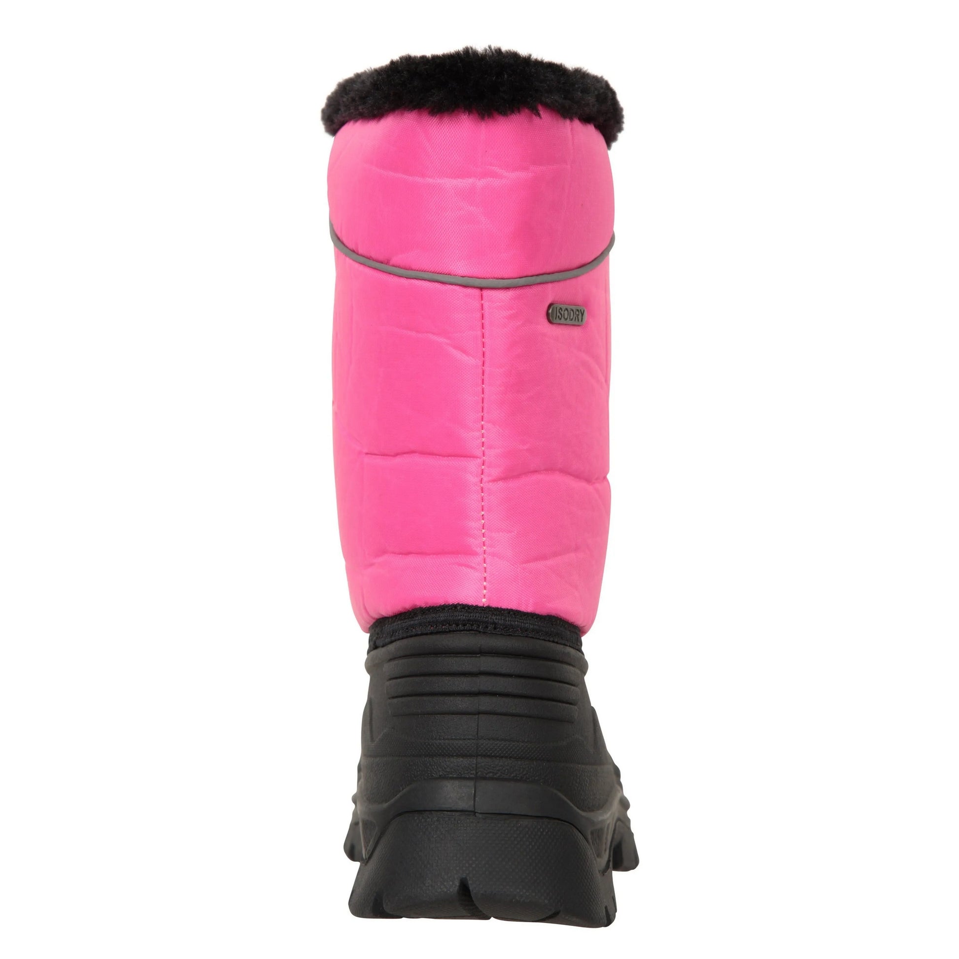 Pink - Back - Mountain Warehouse Childrens-Kids Whistler Adaptive Snow Boots
