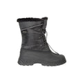 Black - Pack Shot - Mountain Warehouse Childrens-Kids Whistler Adaptive Snow Boots