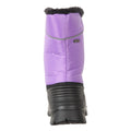 Dark Purple - Back - Mountain Warehouse Childrens-Kids Whistler Adaptive Snow Boots