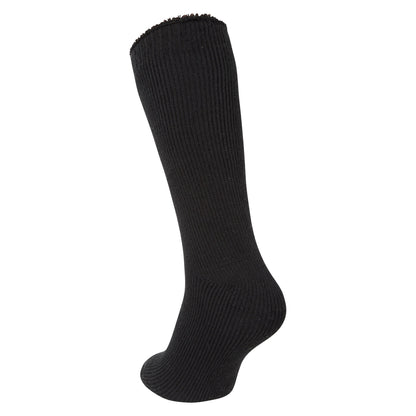 Black - Back - Mountain Warehouse Mens Ribbed Thermal Socks