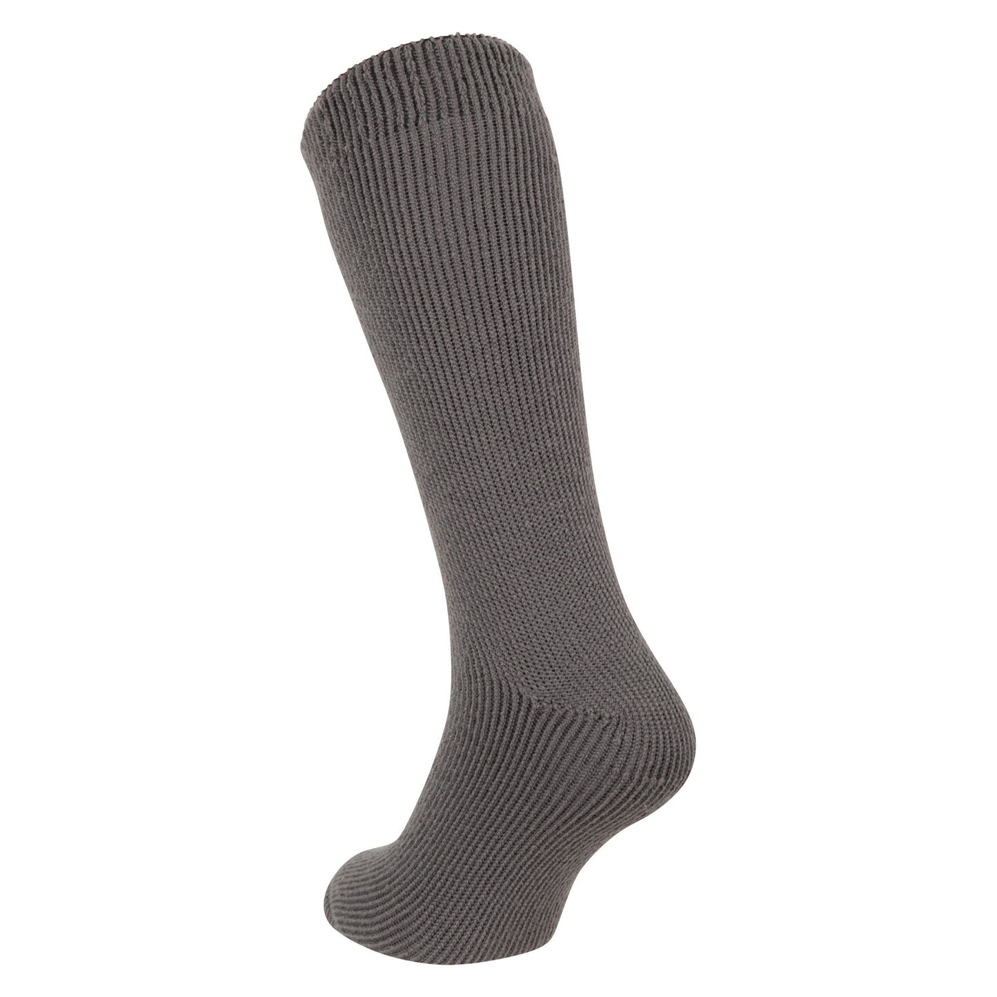 Grey - Back - Mountain Warehouse Mens Ribbed Thermal Socks