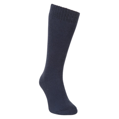 Navy - Front - Mountain Warehouse Mens Ribbed Thermal Socks