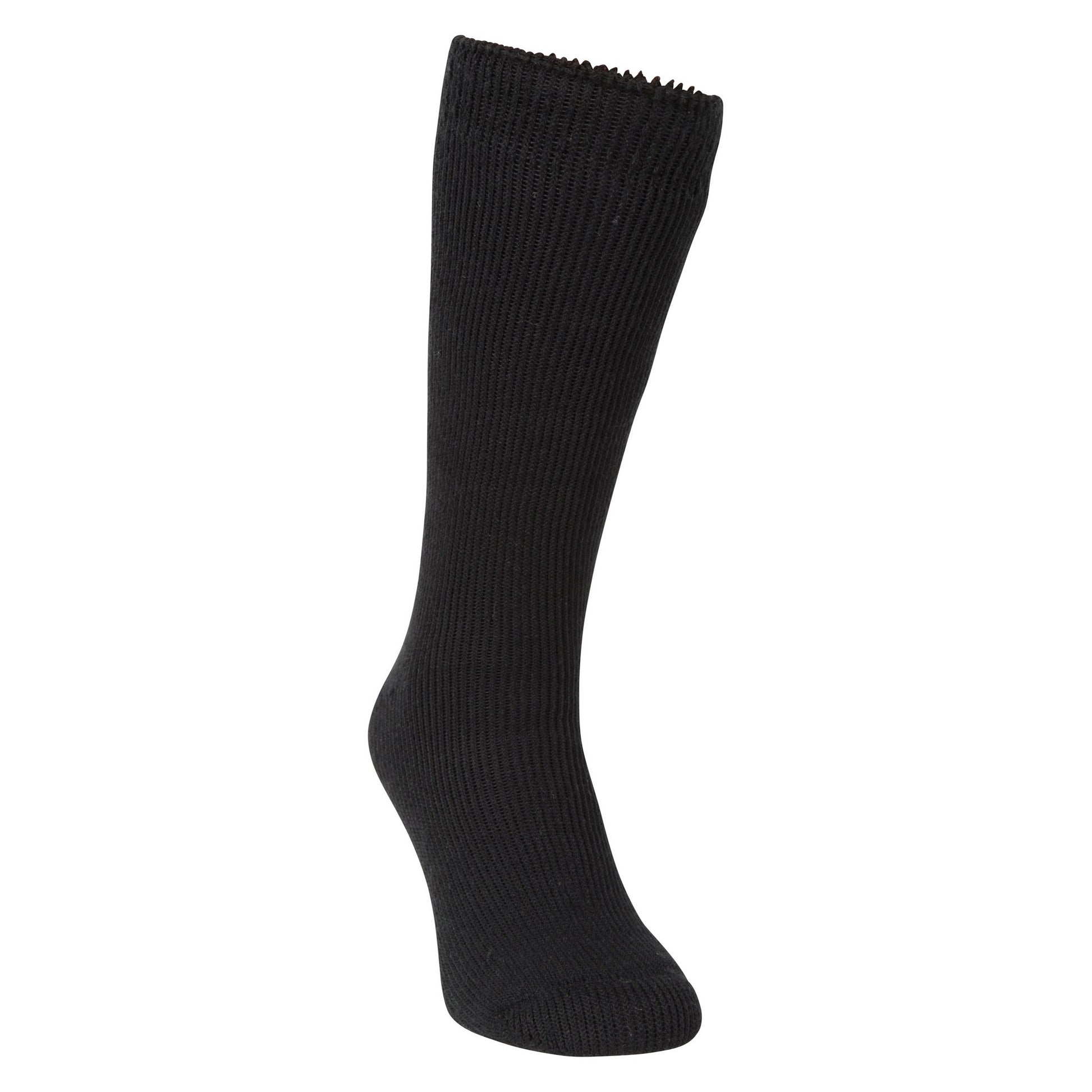 Black - Front - Mountain Warehouse Mens Ribbed Thermal Socks