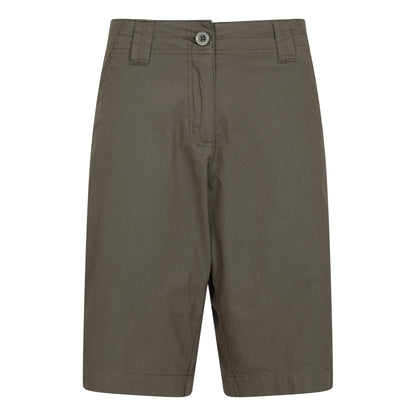 Light Khaki - Front - Mountain Warehouse Womens-Ladies Coast Stretch Shorts