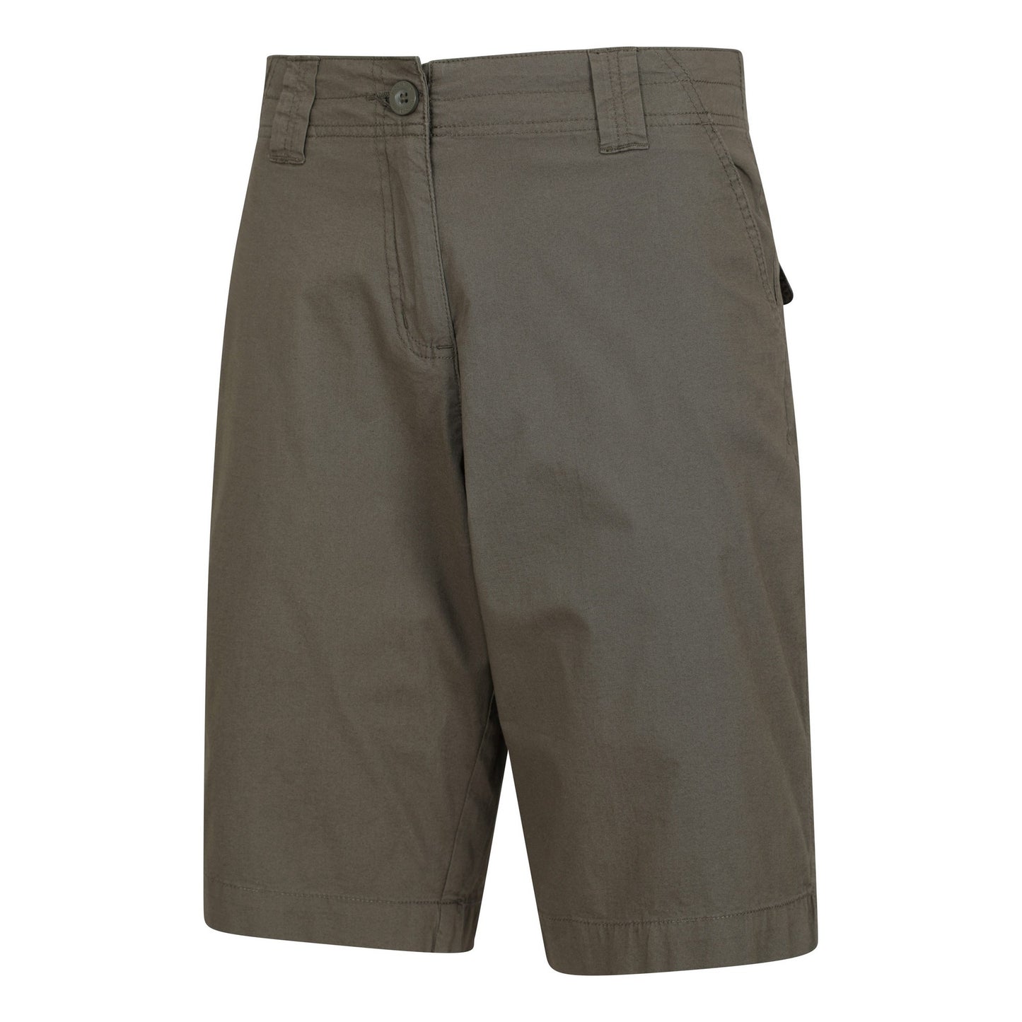 Light Khaki - Side - Mountain Warehouse Womens-Ladies Coast Stretch Shorts