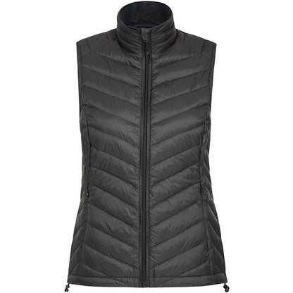 Black - Front - Mountain Warehouse Womens-Ladies Featherweight Gilet