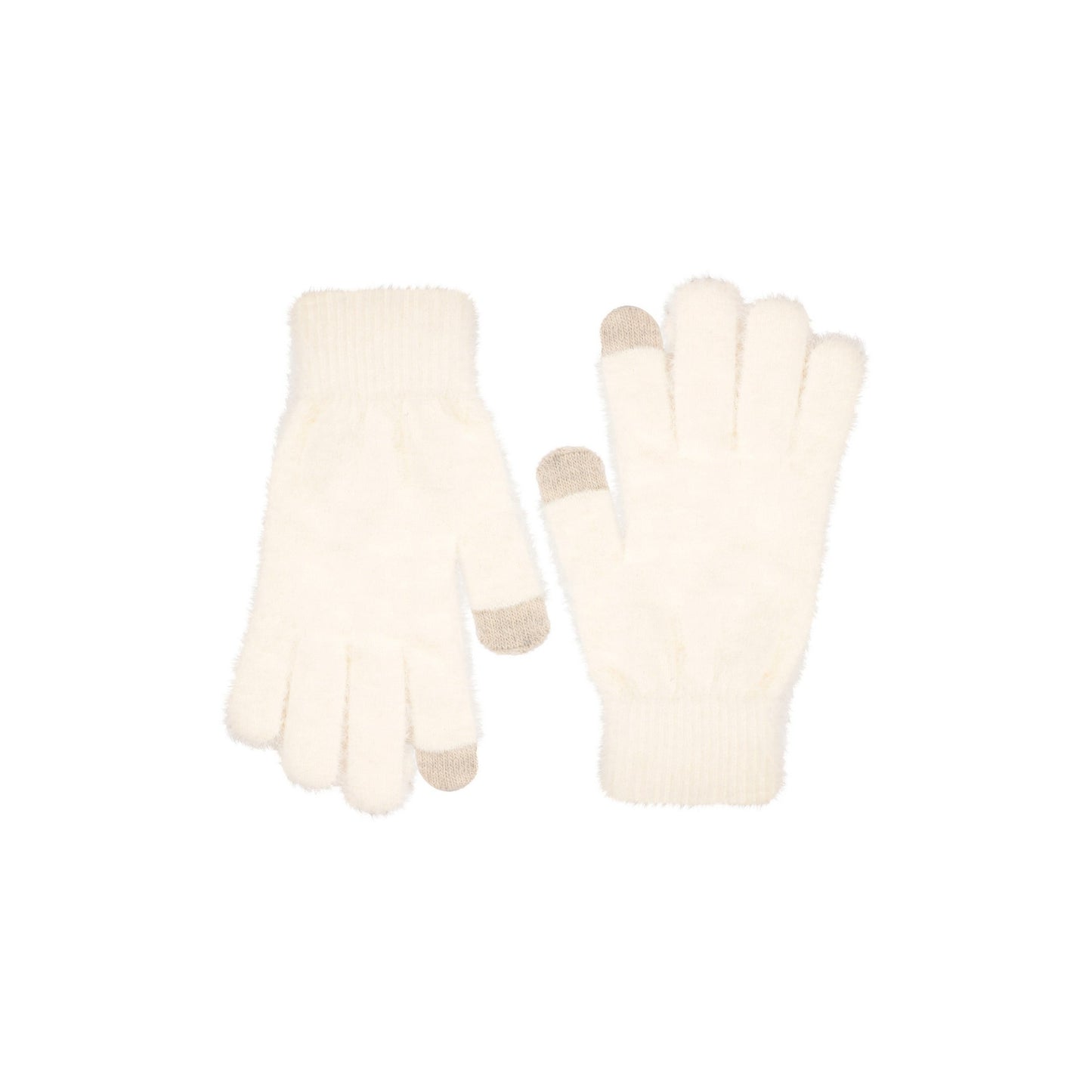 Cream - Lifestyle - Mountain Warehouse Womens-Ladies Touch Screen Soft Gloves