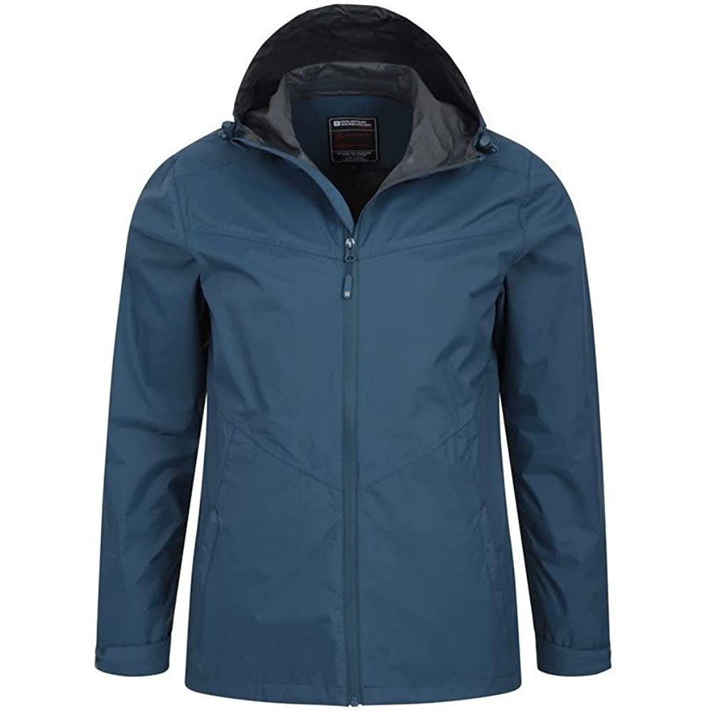 Blue - Back - Mountain Warehouse Mens Rift Extreme 2.5 Layer Waterproof Jacket