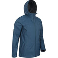 Blue - Side - Mountain Warehouse Mens Rift Extreme 2.5 Layer Waterproof Jacket
