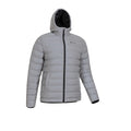 Silver - Side - Mountain Warehouse Mens Reflective Padded Jacket