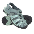 Grey - Front - Mountain Warehouse Womens-Ladies Trek Sandals