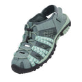 Grey - Close up - Mountain Warehouse Womens-Ladies Trek Sandals