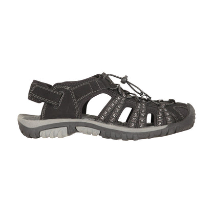 Jet Black - Side - Mountain Warehouse Womens-Ladies Trek Sandals
