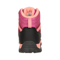 Pink - Side - Mountain Warehouse Childrens-Kids Trail Suede Walking Boots