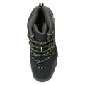 Lime - Pack Shot - Mountain Warehouse Childrens-Kids Trail Suede Walking Boots