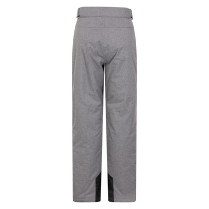 Grey - Back - Mountain Warehouse Womens-Ladies Blizzard II Ski Trousers
